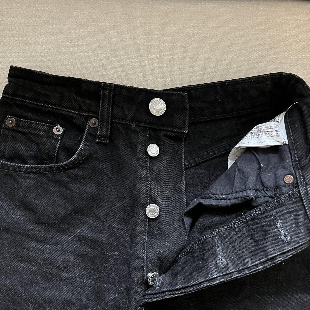 Zara Black Straight Leg Jeans - photo 5
