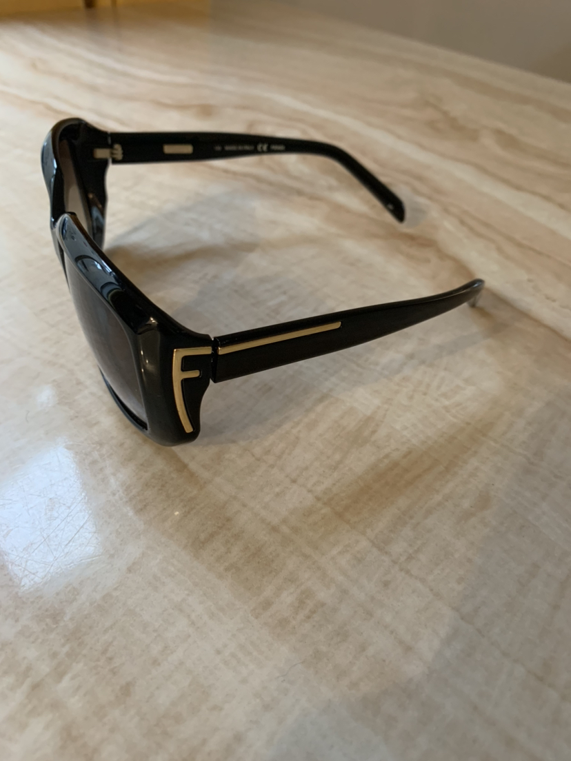 Fendi sunglasses and case with authenticity certificate image indicator(3)