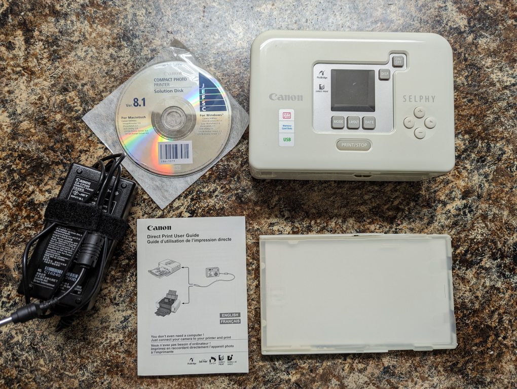 Canon Selphy Photo Printer