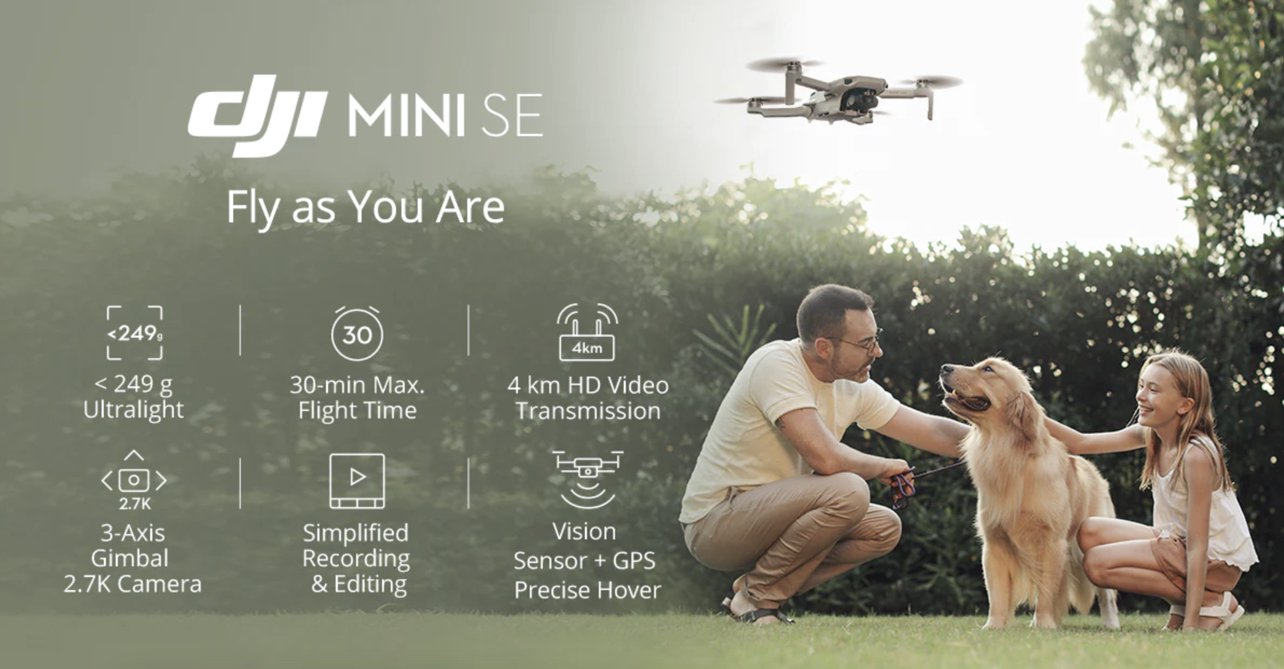 DJI Mini SE Fly More Combo -  2.7K Camera thumbnail
