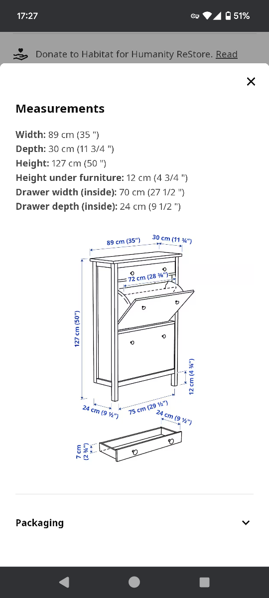 Ikea shoe cabinet - photo 2