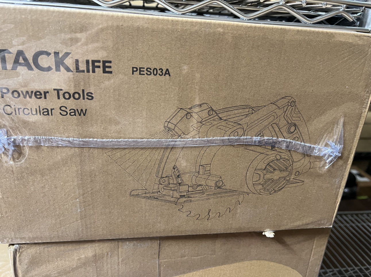 TACKLIFE Advanced Circular Saw With Aluminum Base