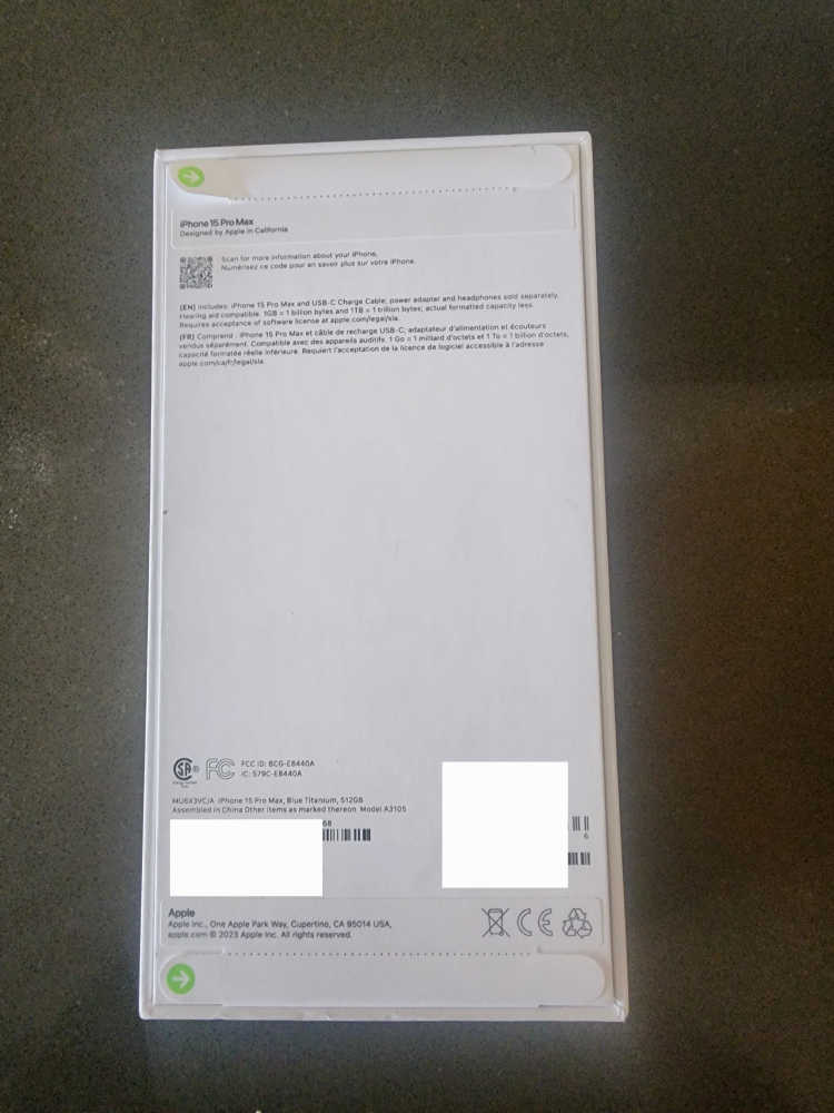 NEW iPhone 15 Pro Max BLUE 512gb - photo 3