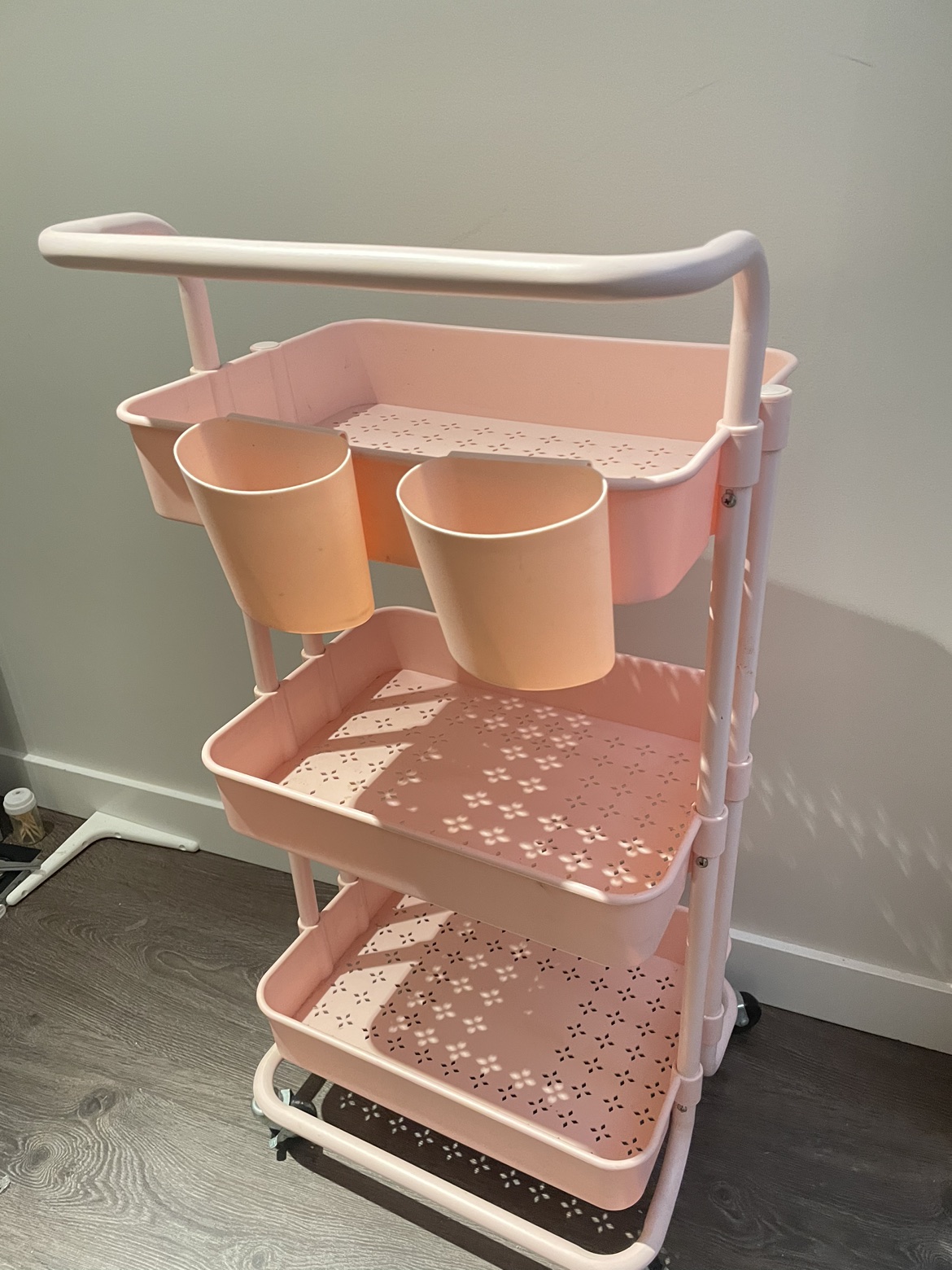 Pink Cart 3 tier - photo 3
