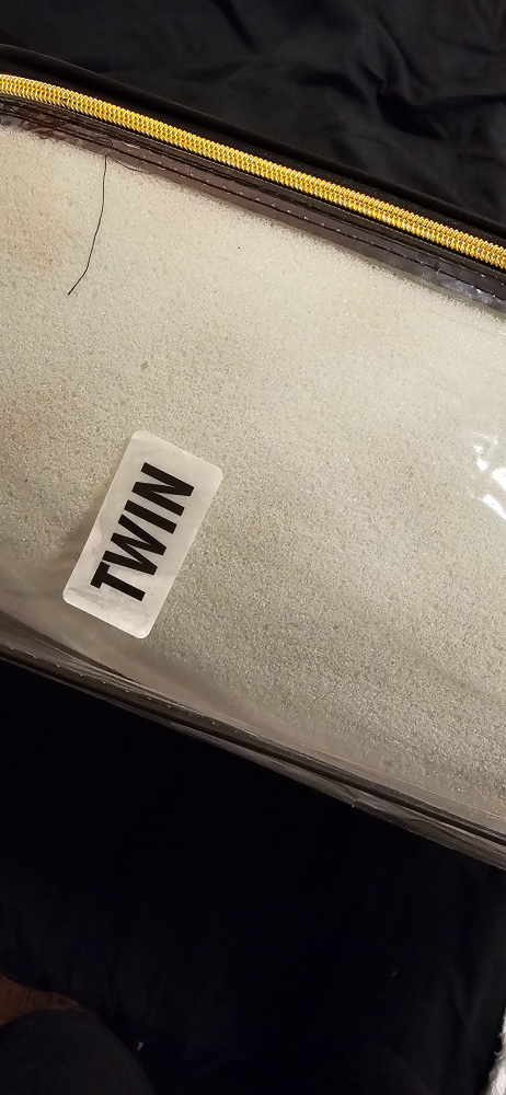 Twin Bed Memory Foam Matress Topper - photo 2
