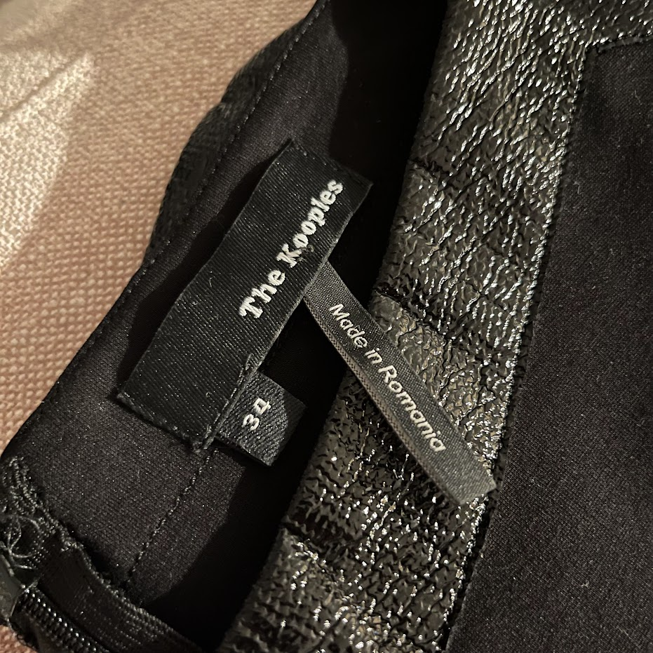 The Kooples Black Dress, Size 34 image indicator(3)