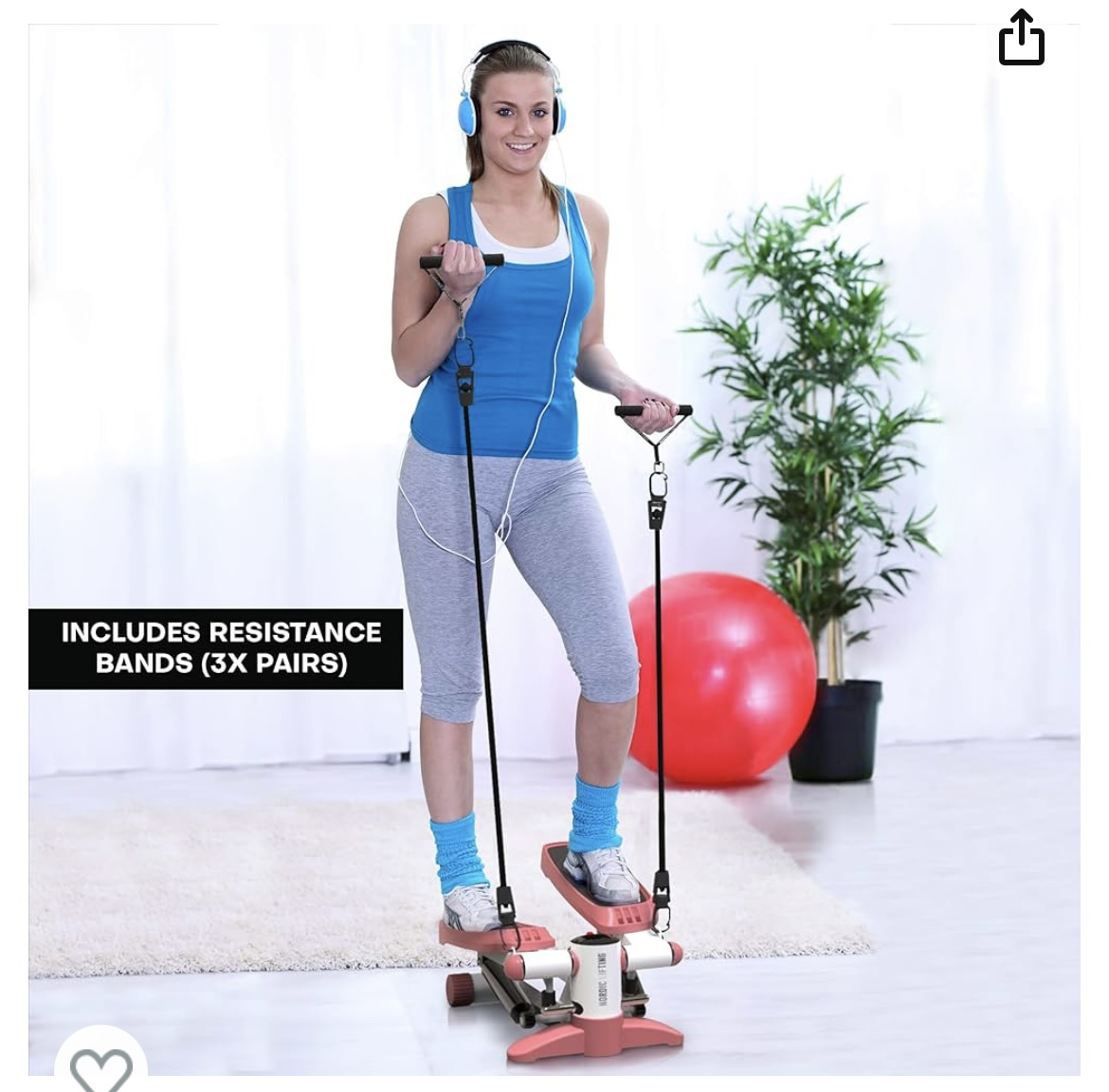 Nordic lifting mini stepper - photo 4