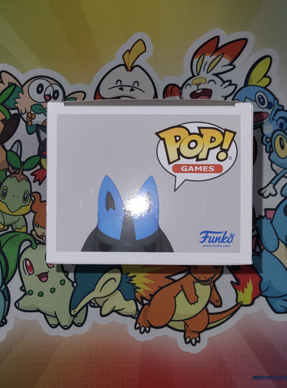 🆕️Funko Pop! Pokémon Center Exclusive Pearlescent Lucario #856🆕️ image indicator(5)