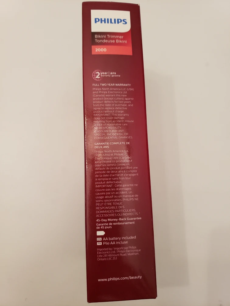 BNIB bikini trimmer image indicator(3)