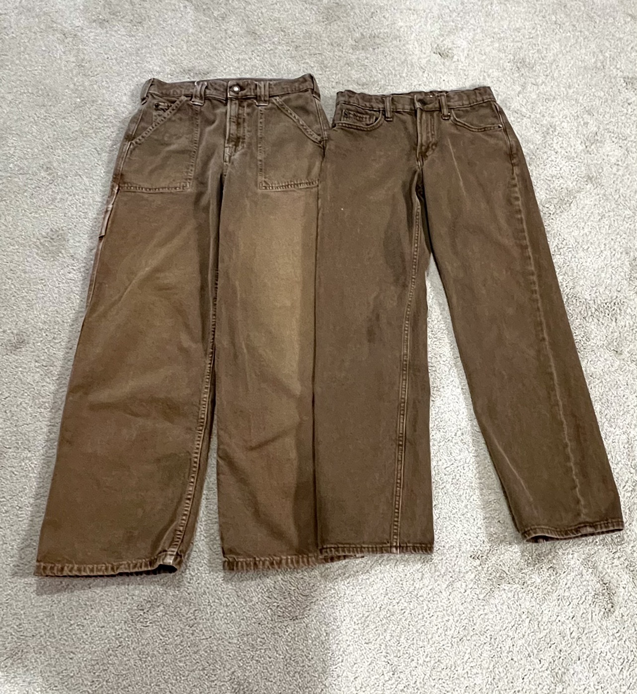 2pairs of Gap jeans size 12 thumbnail