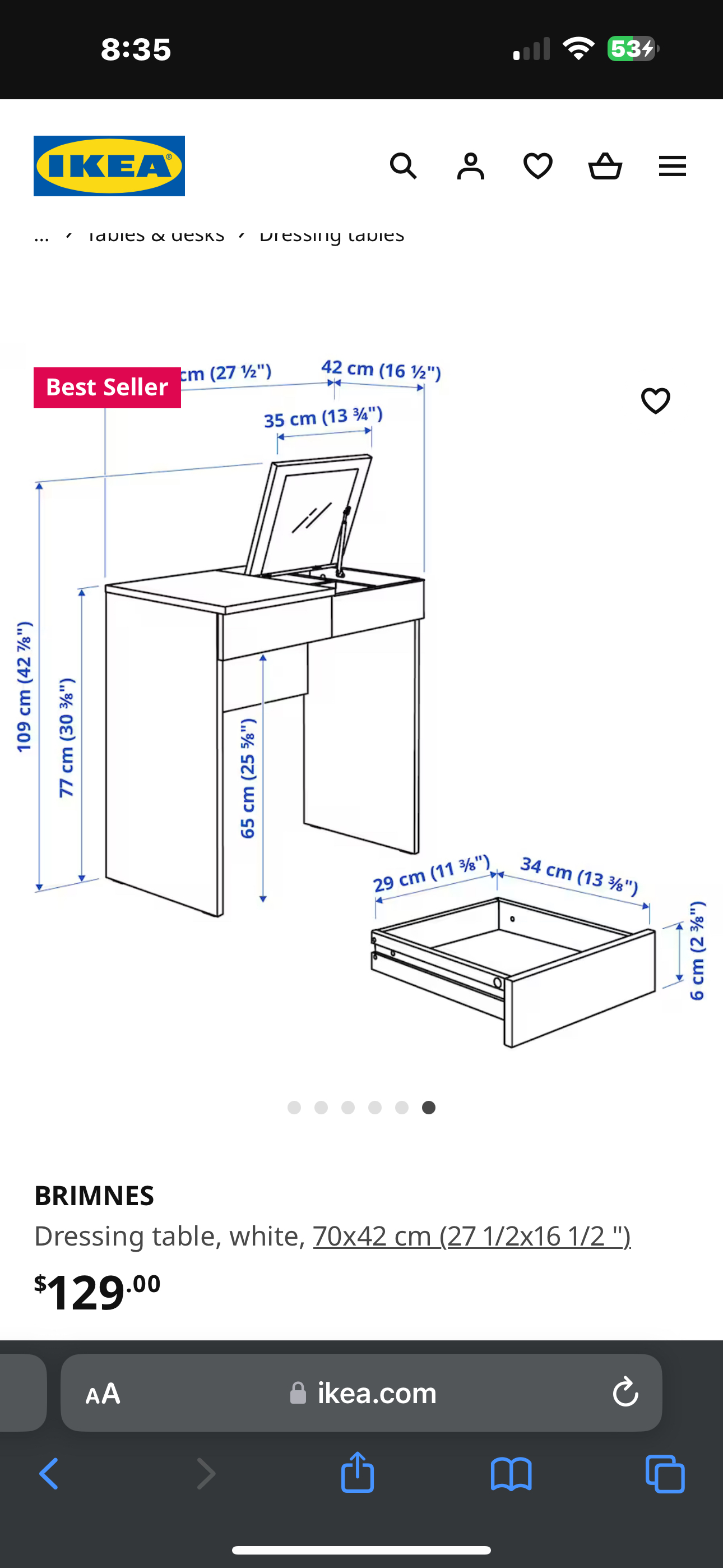 IKEA dressing table - photo 4