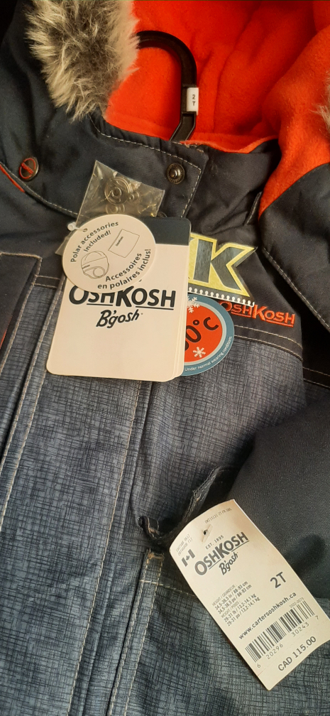 Oshkosh winter Jacket.