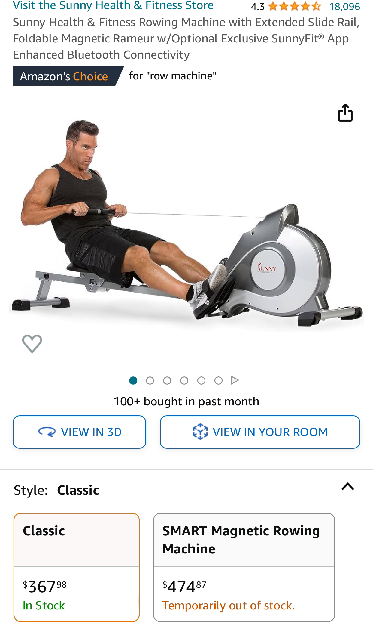 Row Machine. Has wheels for easy transport image indicator(3)