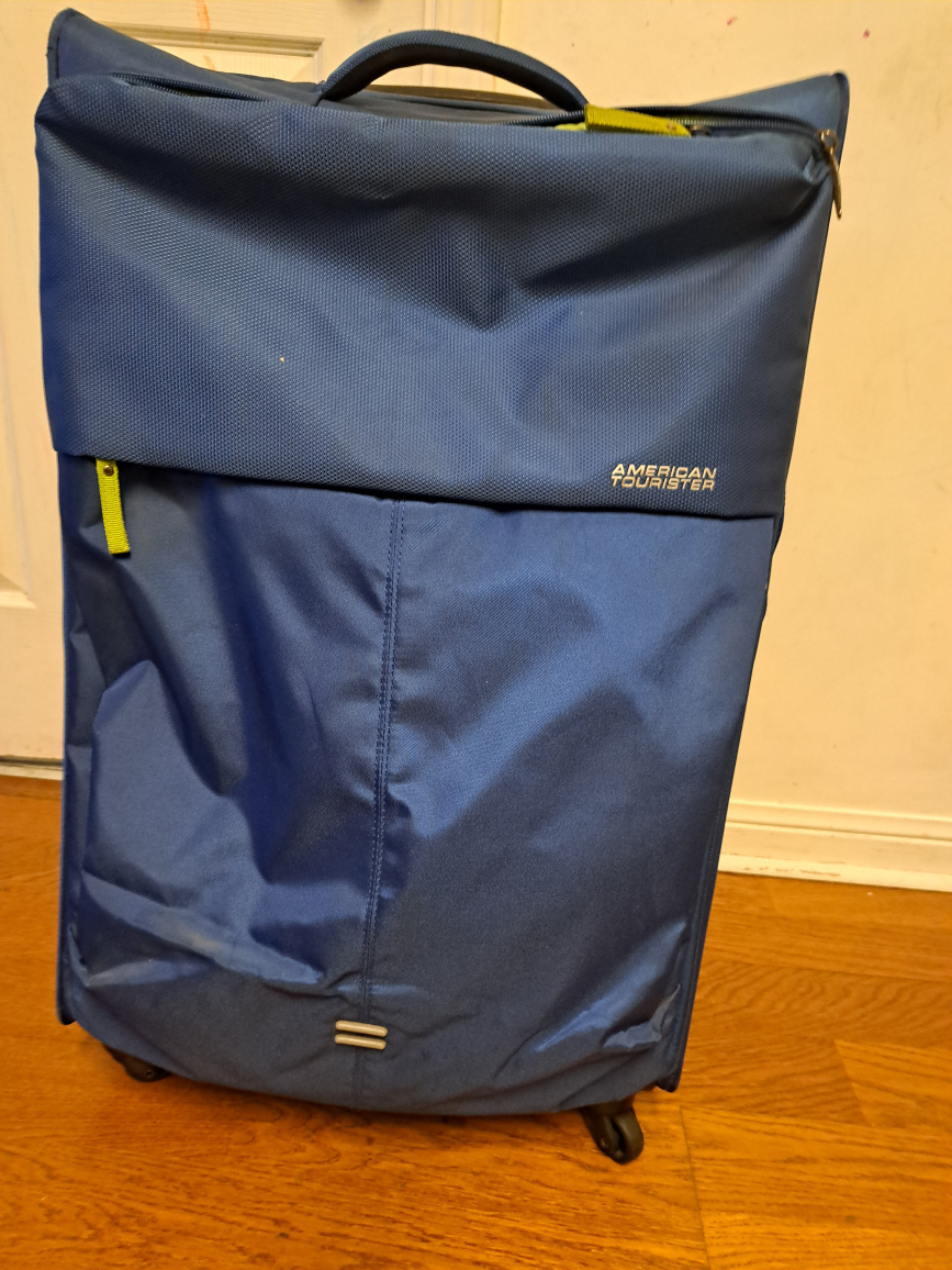 Strong Light Suitcase Luggage Holds 50 lbs Pounds
