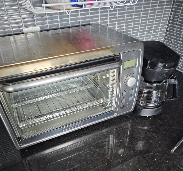 oven and coffee maker
