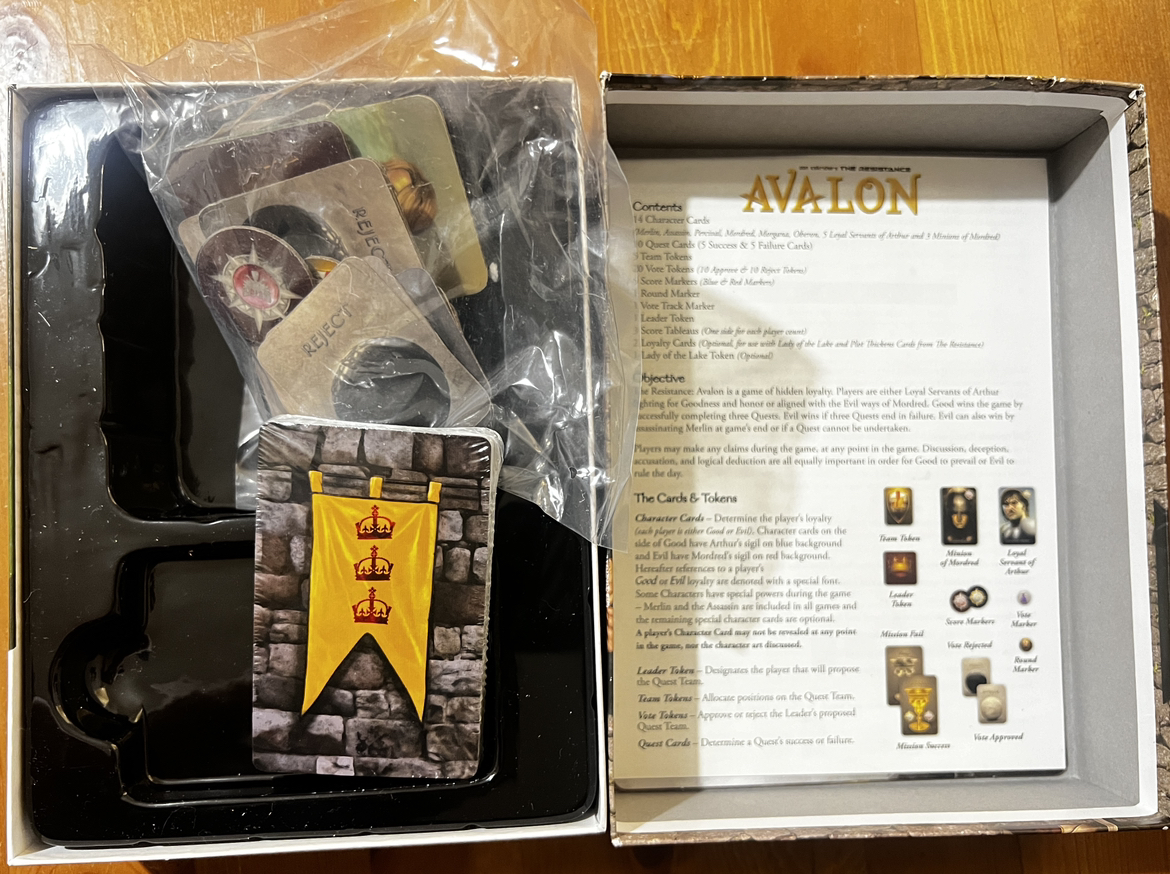 Avalon: The Resistance - Brand New Board/Card Game - photo 2