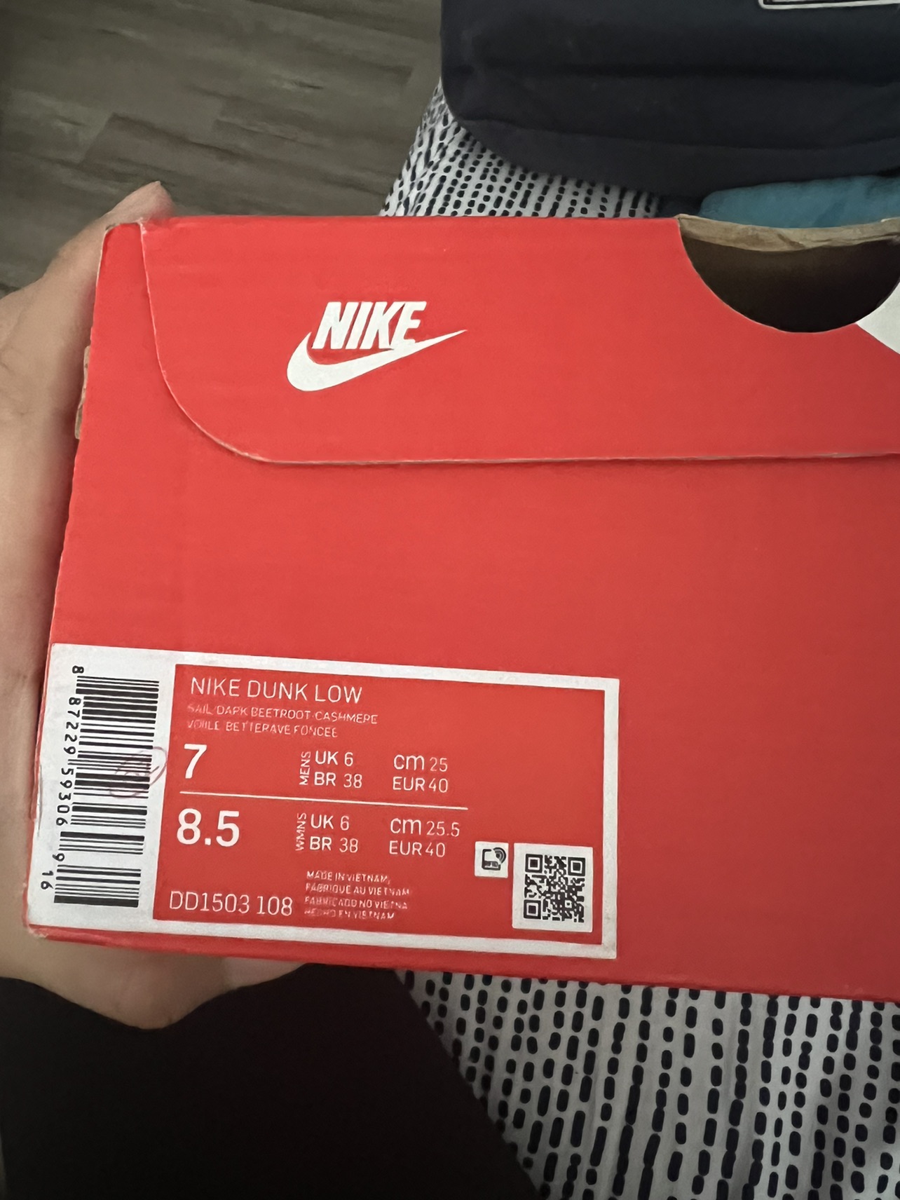 Nike dunk low maroon - photo 3