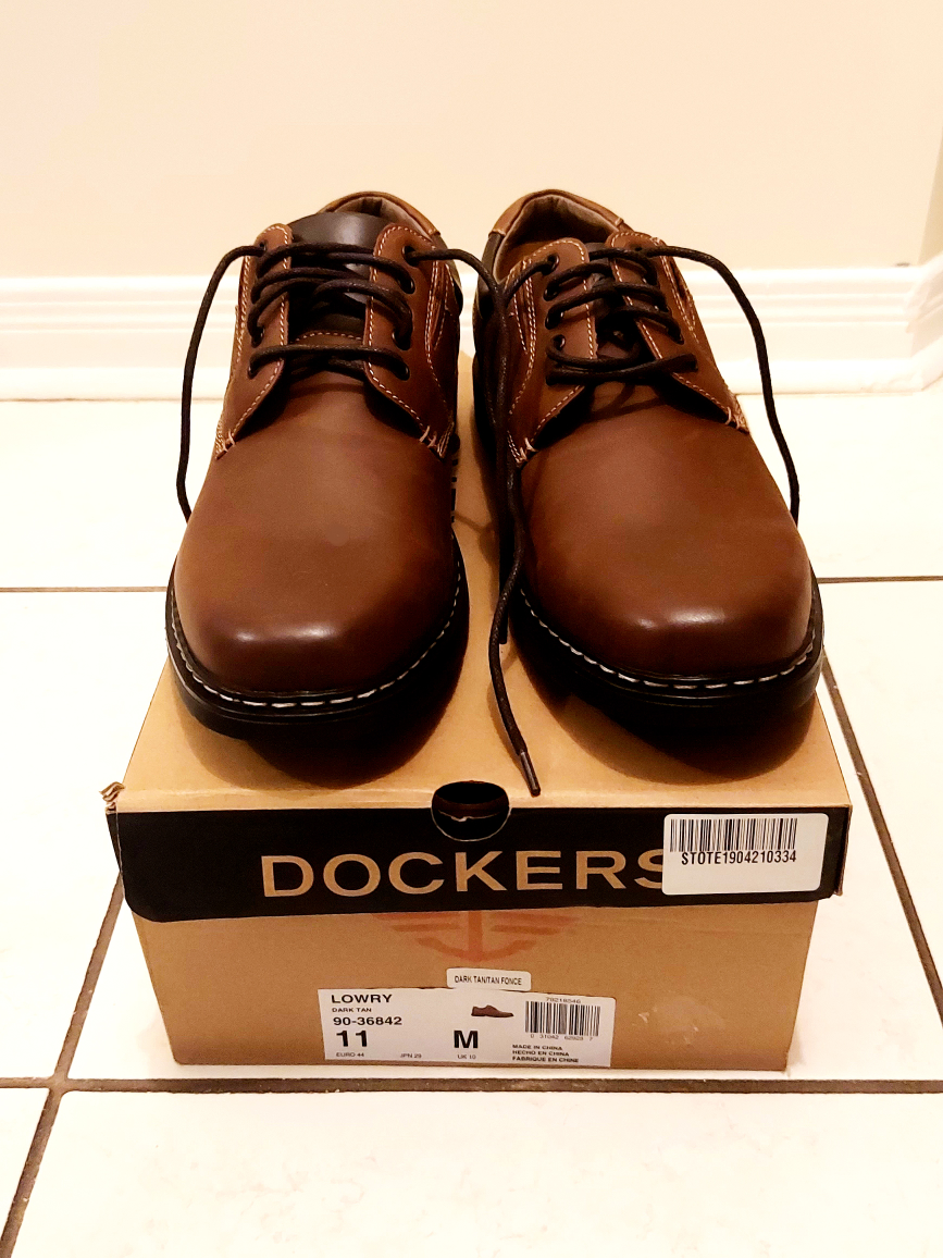 Brand New Brown Dockers Size 11 thumbnail