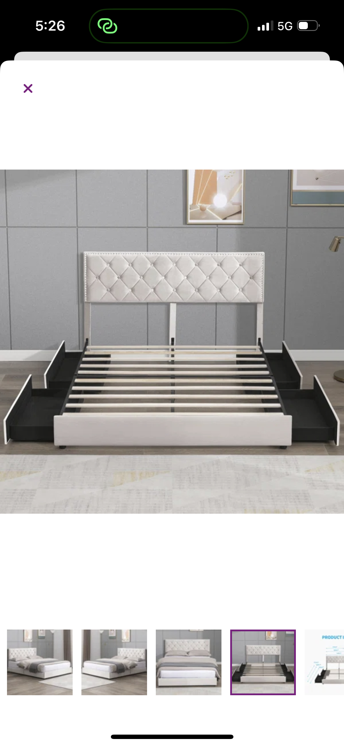 🥕 Queen size bed frame 🥕 - photo 4