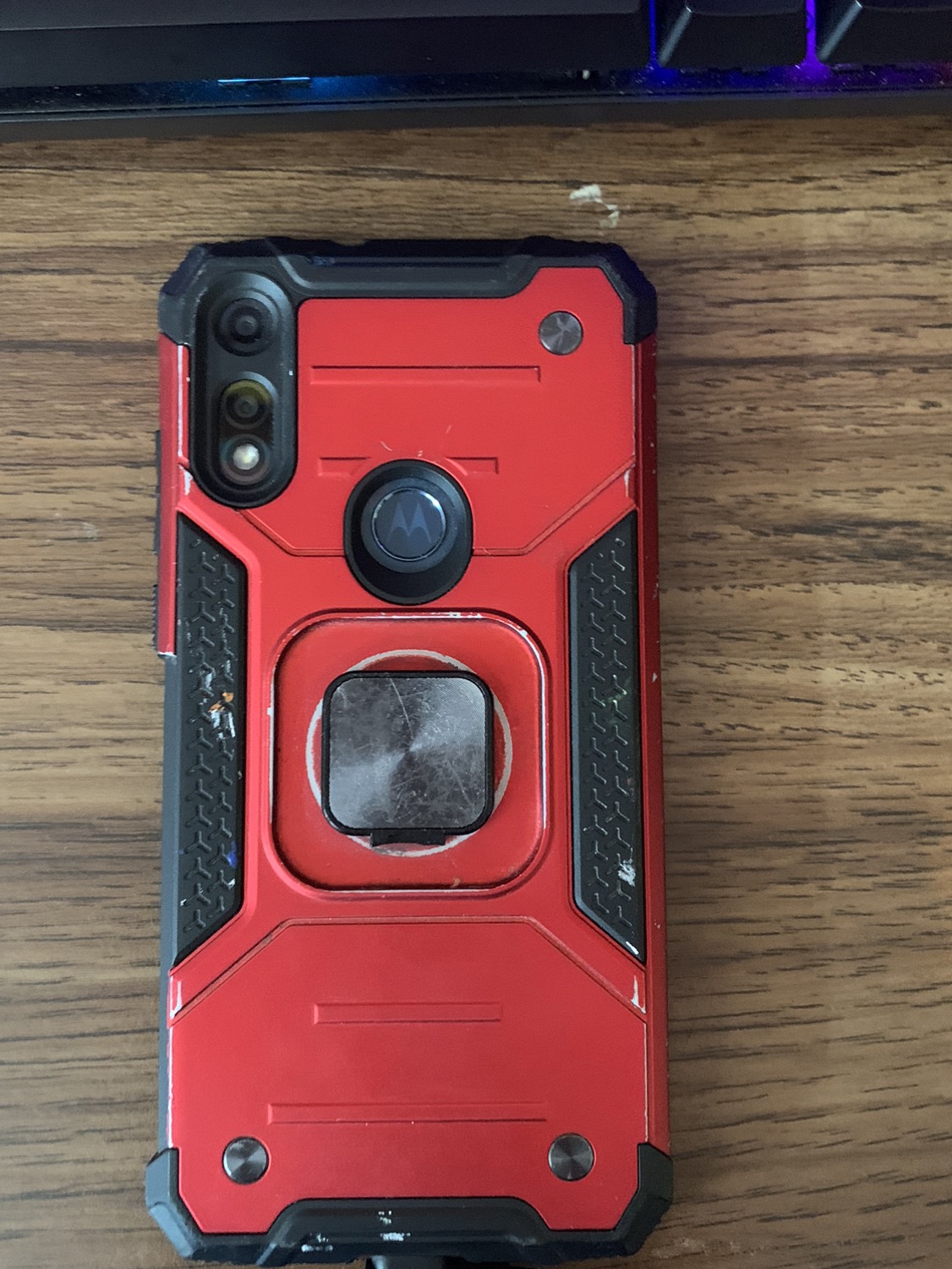 Moto E 2020 Phone with case - photo 2