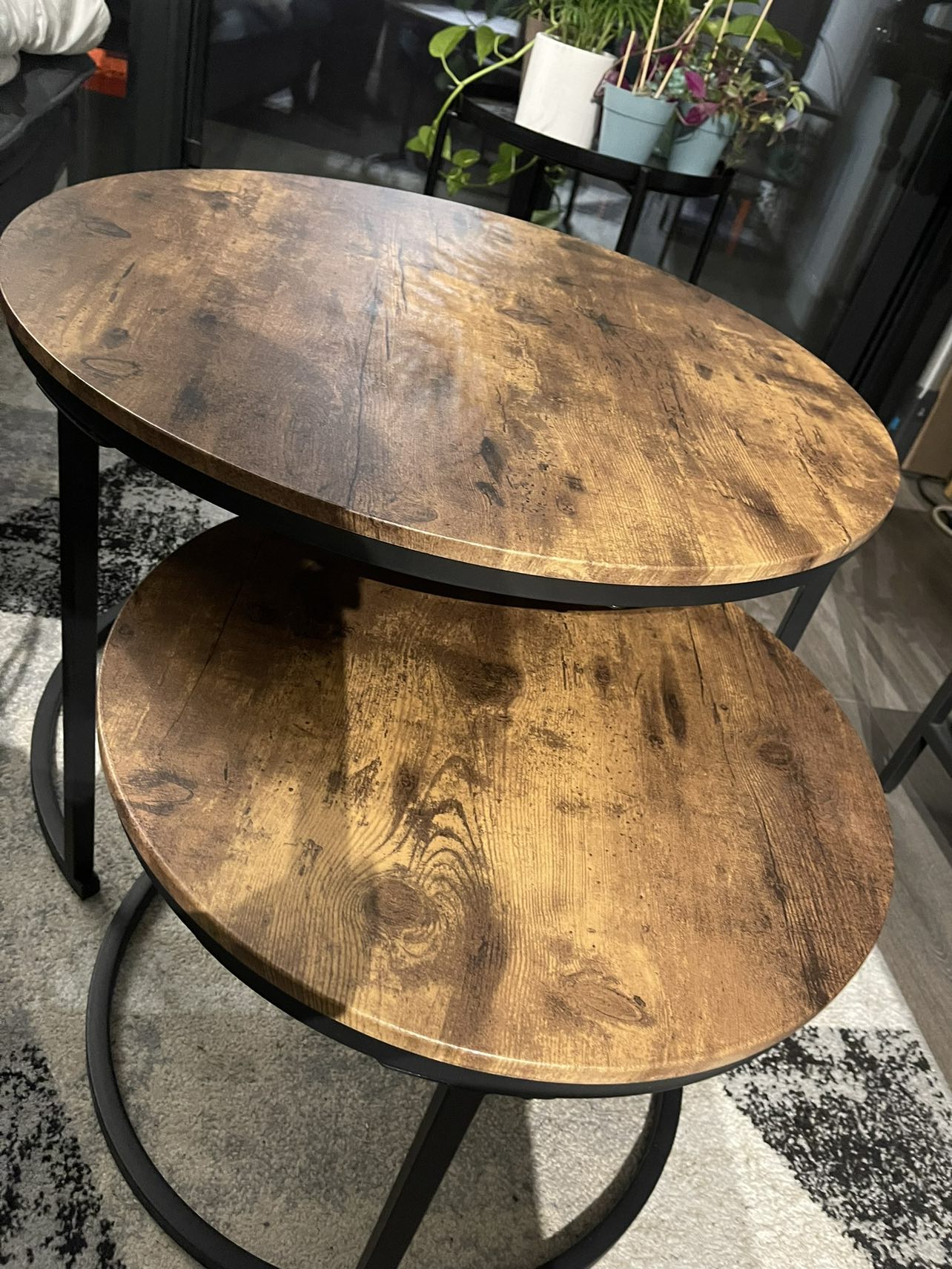 Nested Coffee Tables (Set of 2)