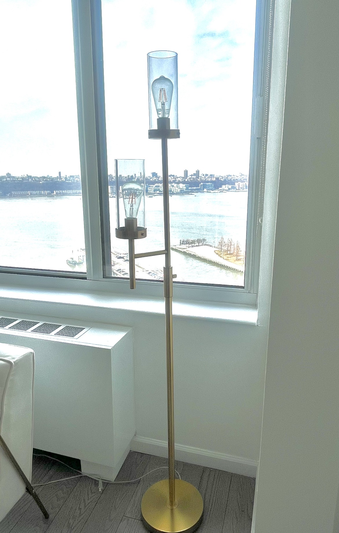 66” LED Gold Floor Lamp - photo 2