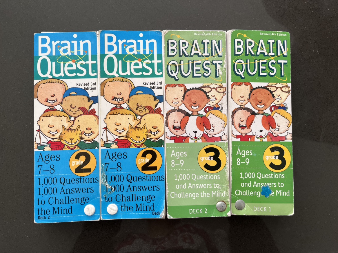 Brain Quest grade 2 & 3 ages 7/8 8/9 thumbnail