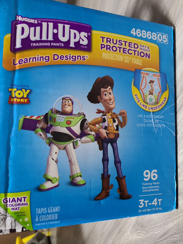 Huggies Pull-Ups Training Pants 3T-4T x72 unopened
