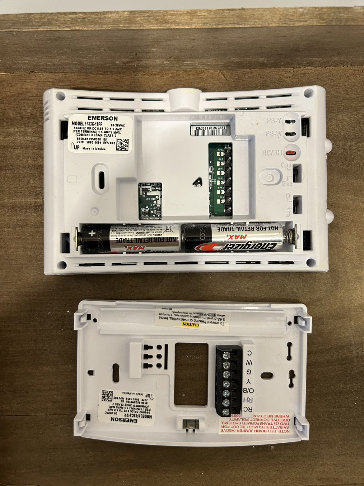 Emerson home thermostat - photo 2