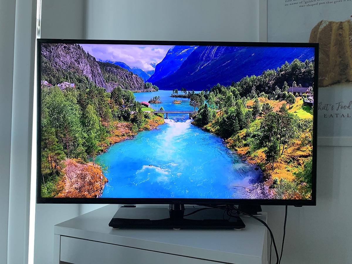 Insignia 48" LED TV - HD 1080p + Chromecast with Google TV thumbnail
