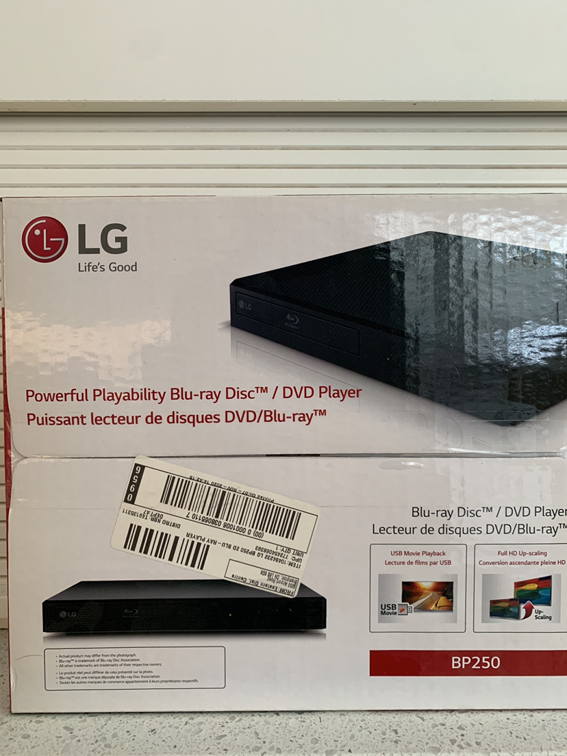 LG Blu-Ray Disc/DVD Player thumbnail