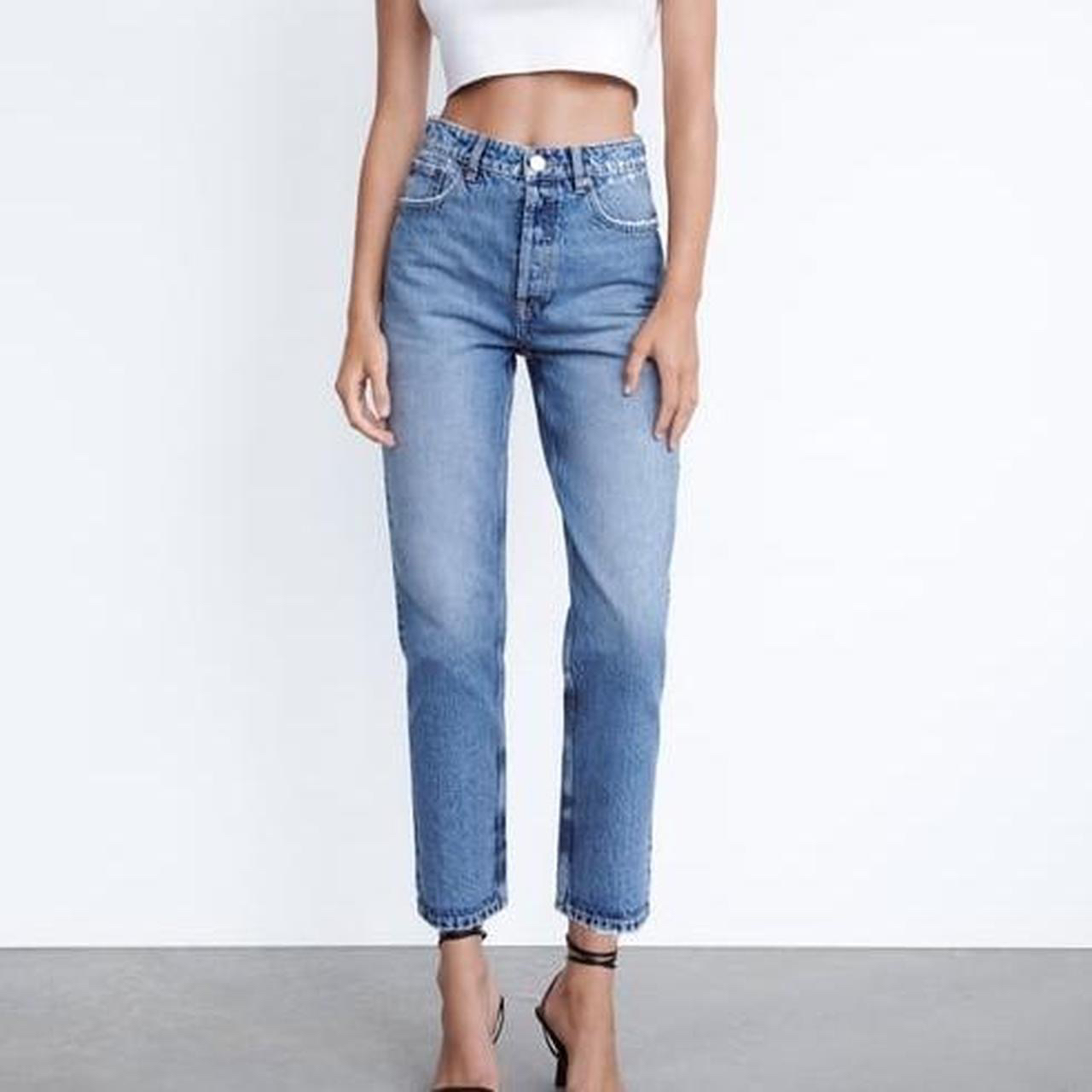 Zara Straight Leg Jeans - photo 2