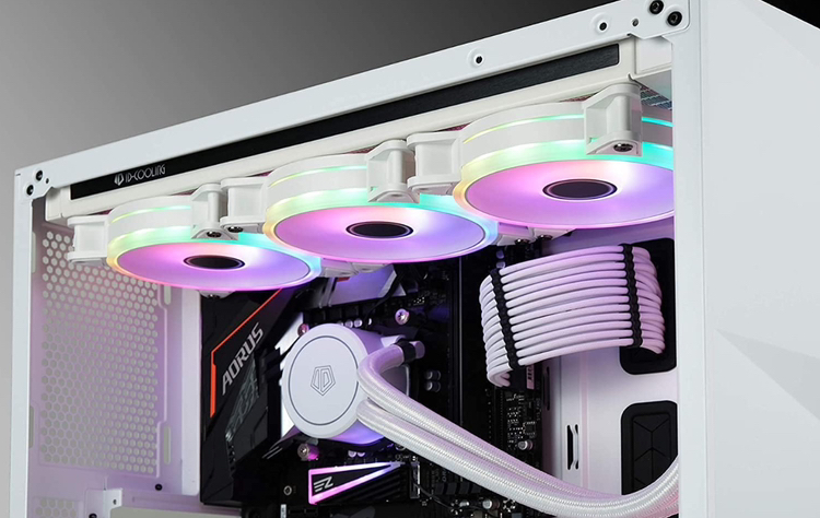 EZDIY-FAB White Moonlight 120mm RGB pc fans - photo 2