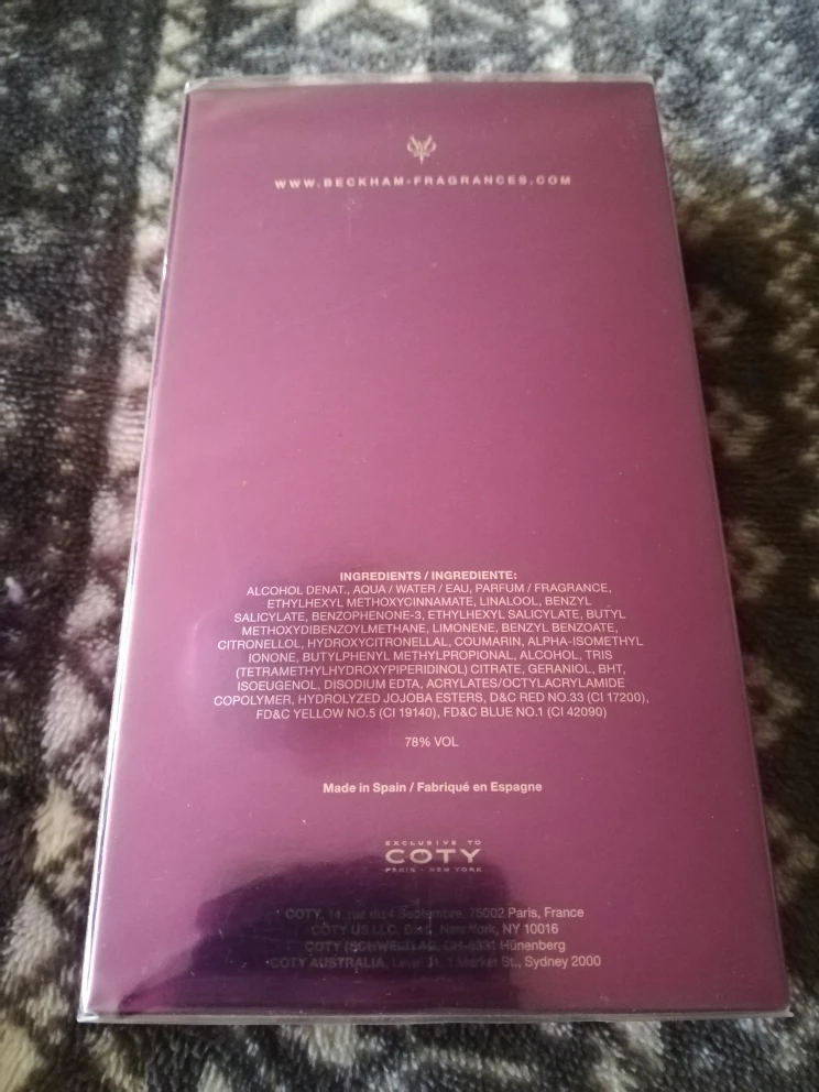 NEW unopened box Beckham Signature for Women Eau de toilette image indicator(2)