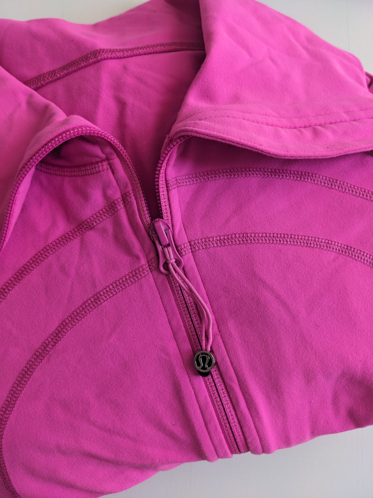 Lululemon Pink Zip Up