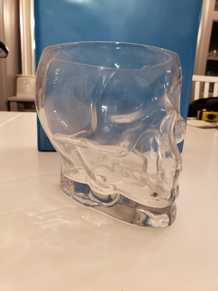 glass skull candy dish thumbnail