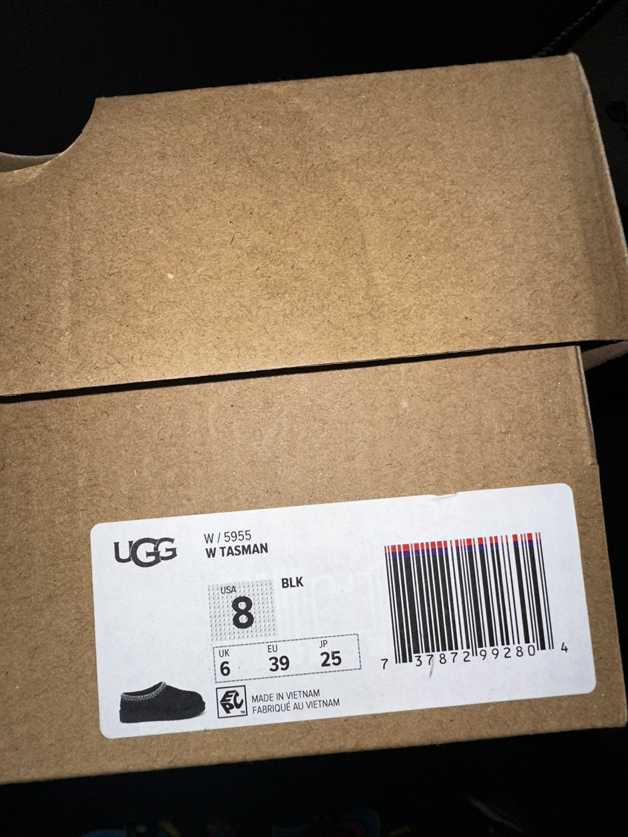 UGG TASMAN WOMEN'S (BLACK) thumbnail