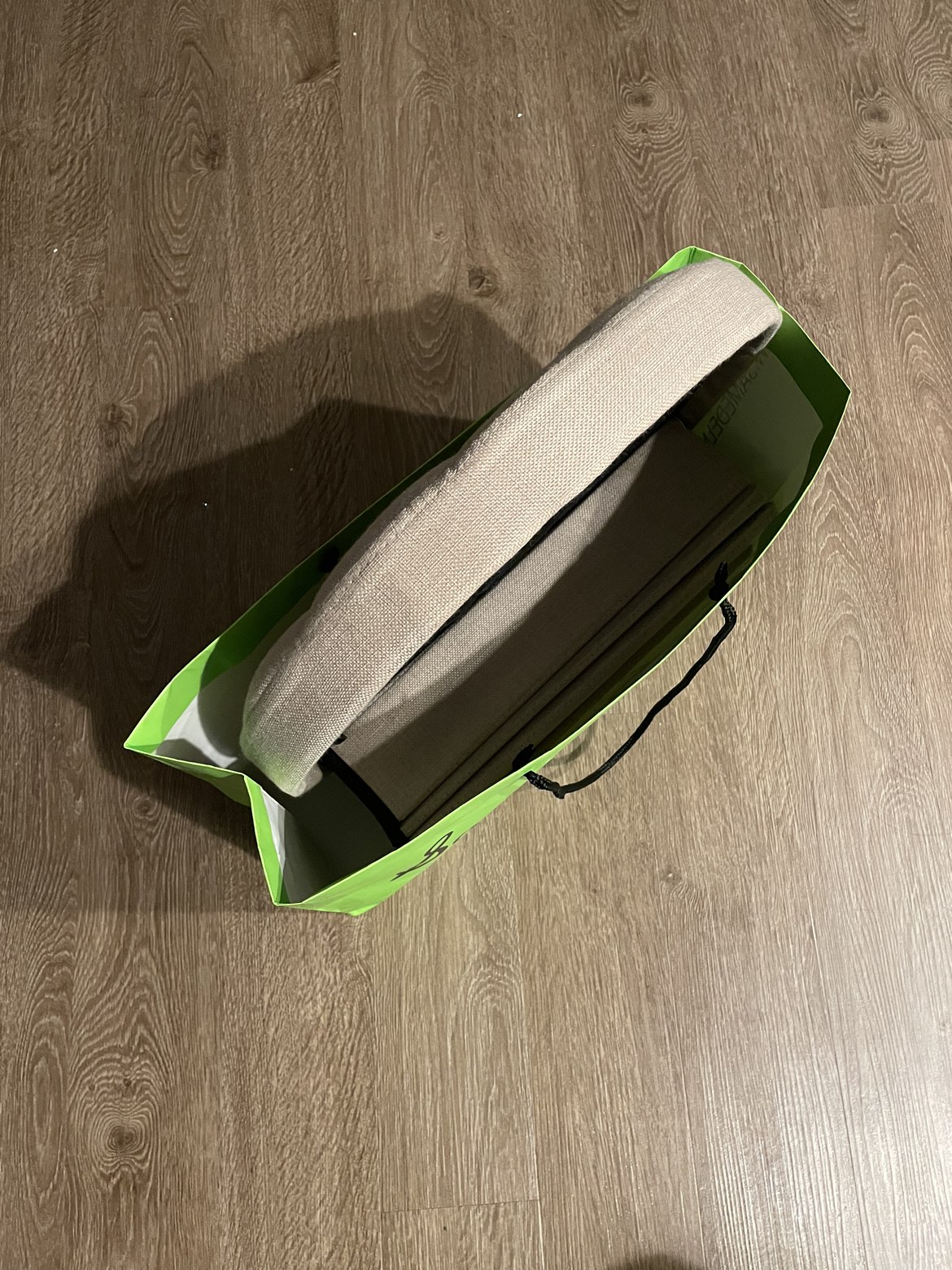 Round ottoman storage foldable 18” 65L - photo 4