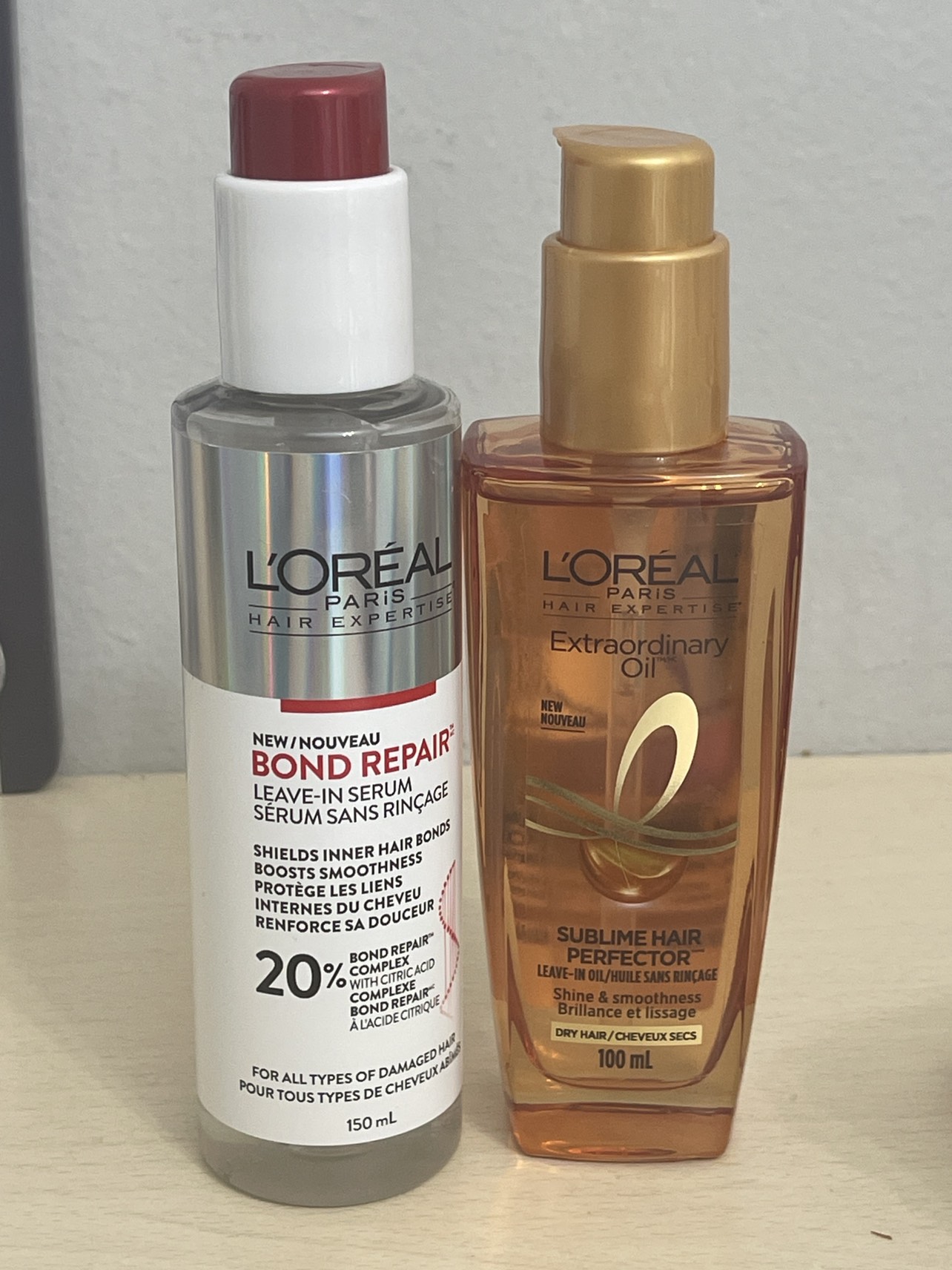 BNIB L’Oréal Bond Repair Serum & Extraordinary Oil UNOPENED thumbnail