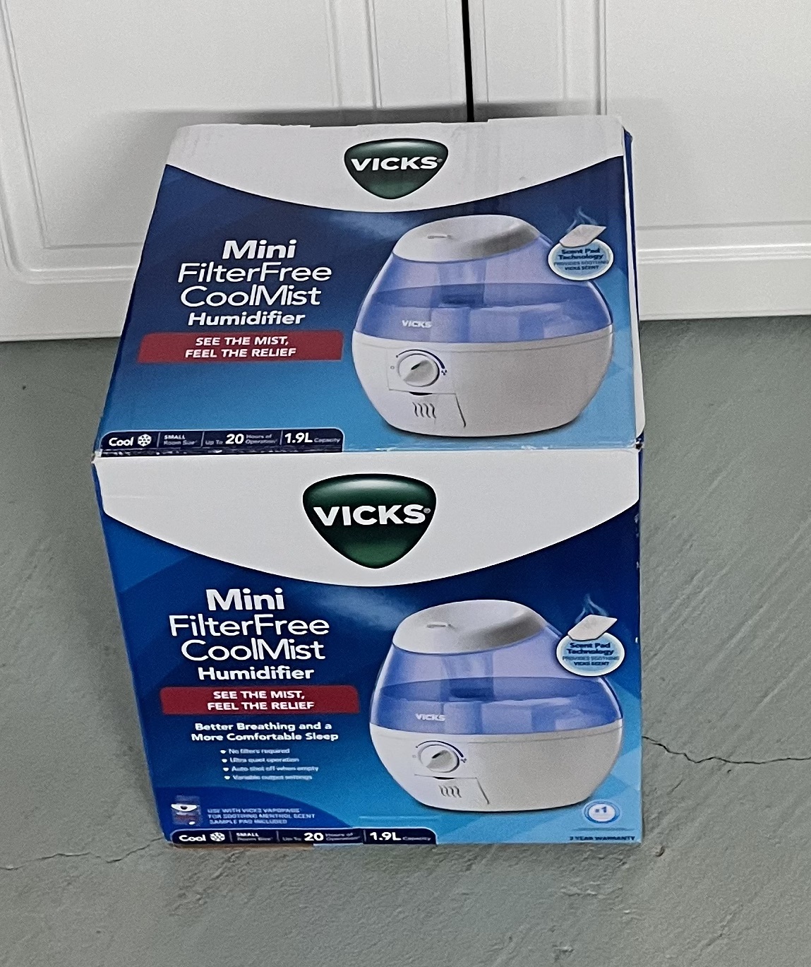 Vicks cool mist humidifier thumbnail
