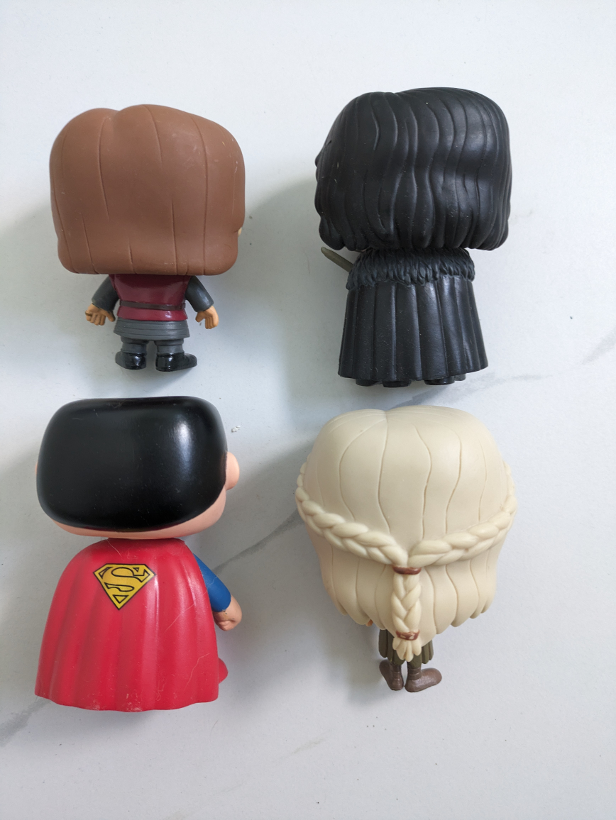 Unboxed Funko POP Figurines Superman & Game of Thrones image indicator(6)
