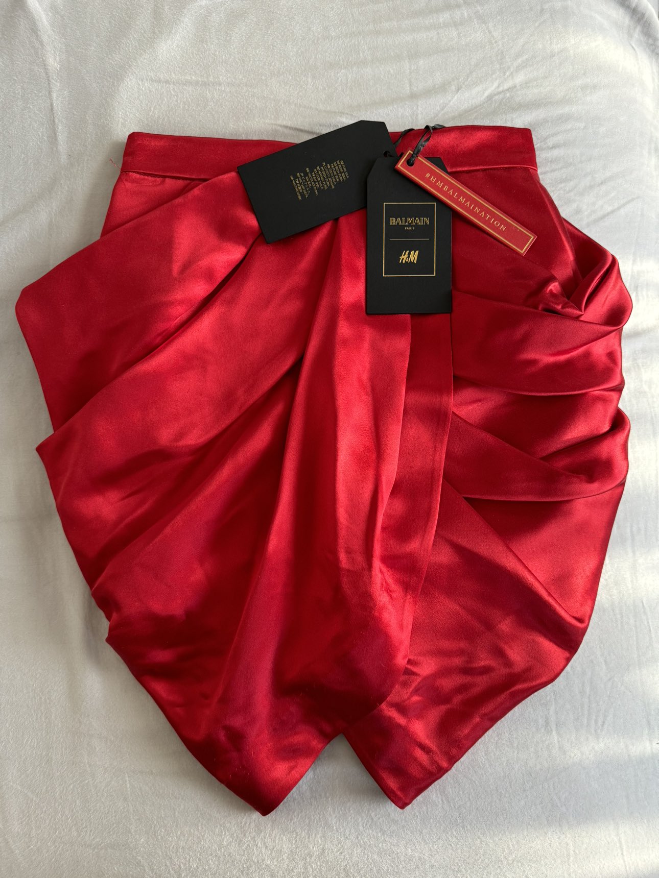 H&M BALMAIN MINI SKIRT thumbnail