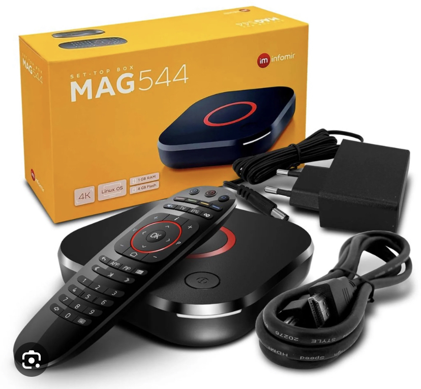 Mag 544W3 4k 5G  IPTV box