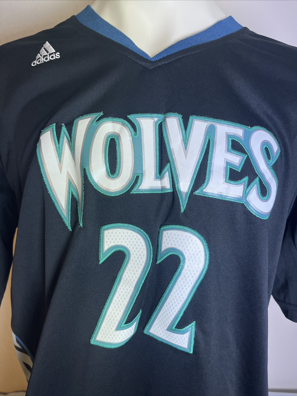 Adidas Andrew Wiggins Minnesota Timberwolves Short Sleeve Jersey image indicator(7)