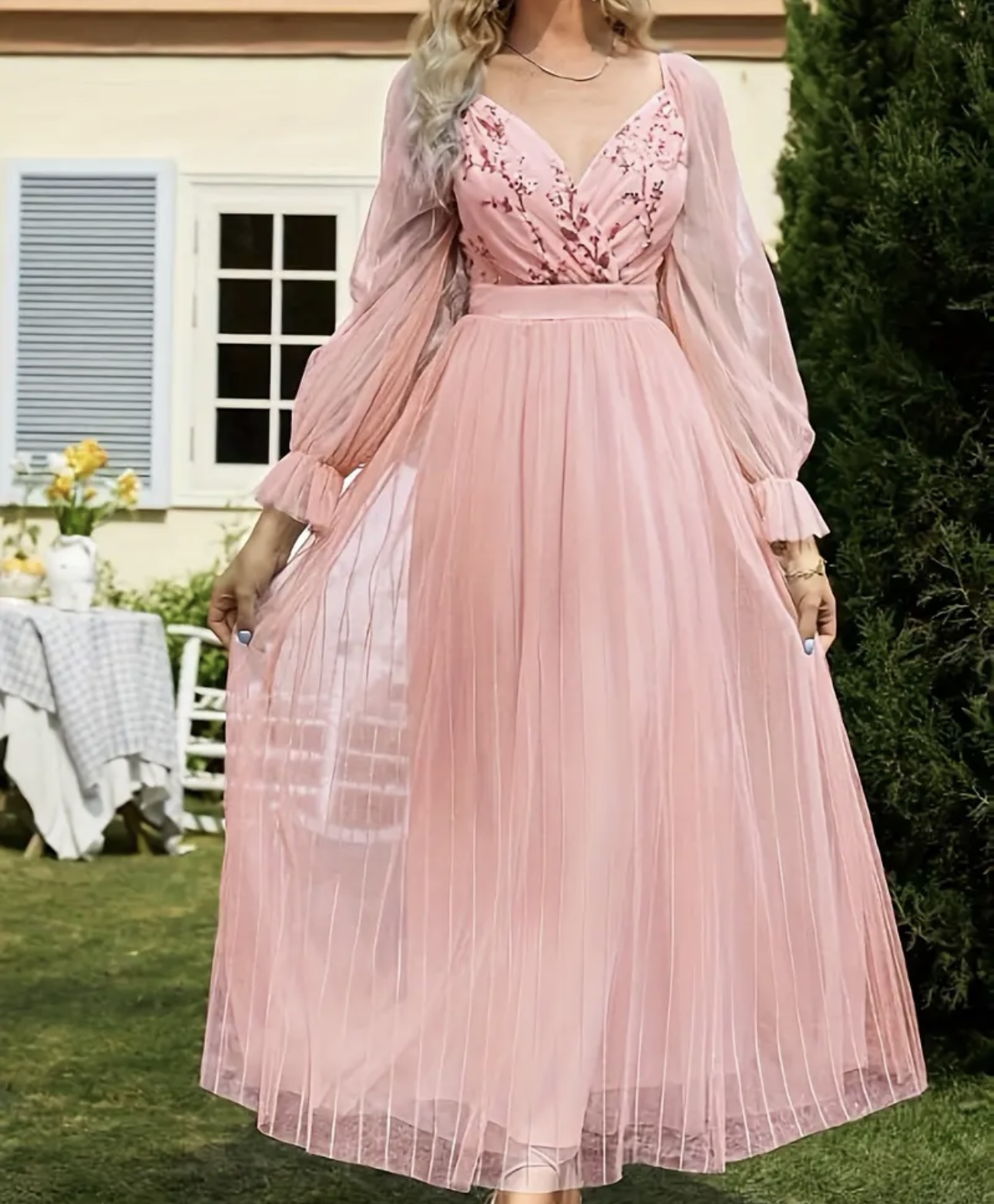 Embroidered Long dress, maxi dress - photo 3