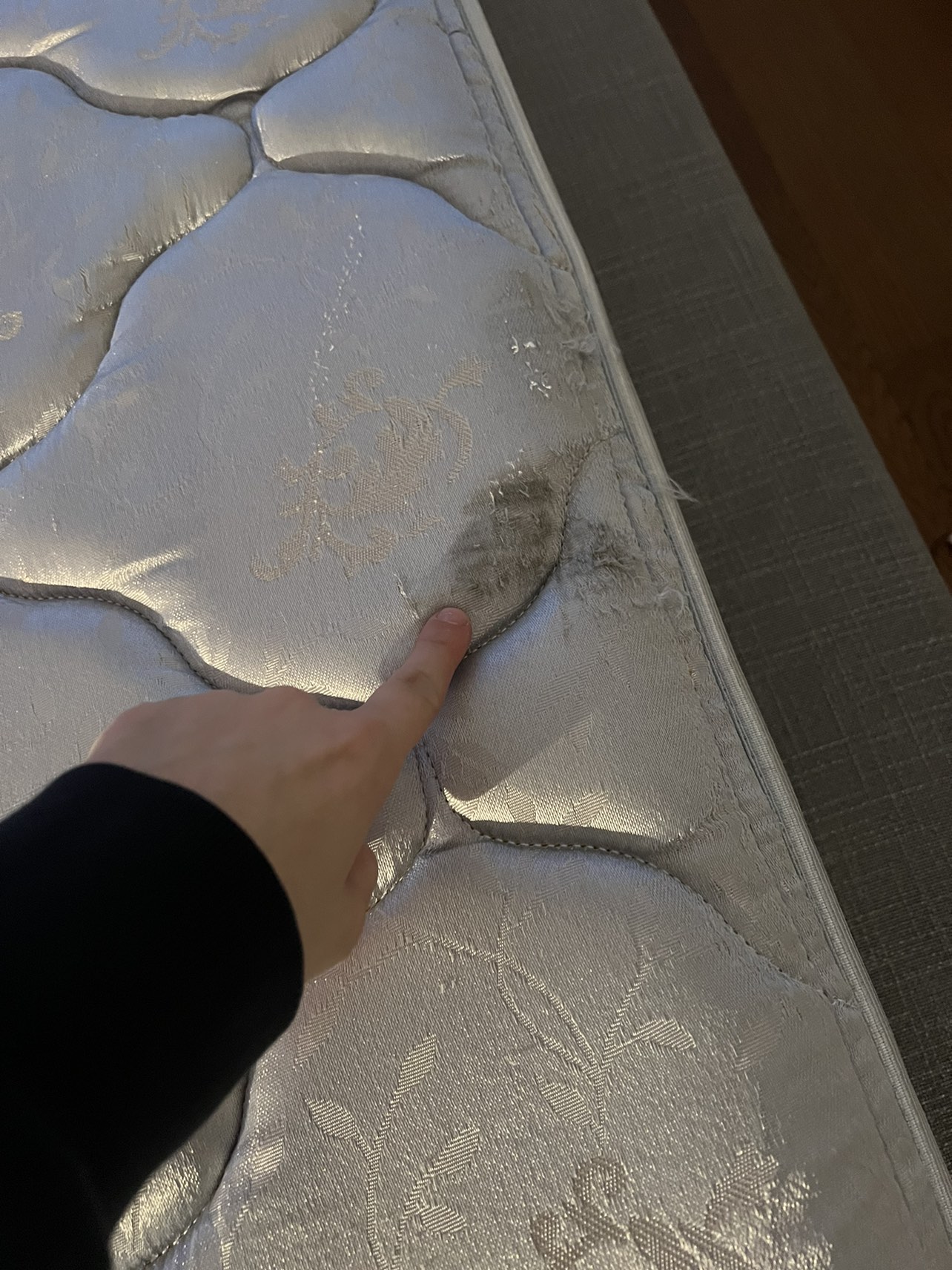 firm queen size mattress #freecycle - photo 2