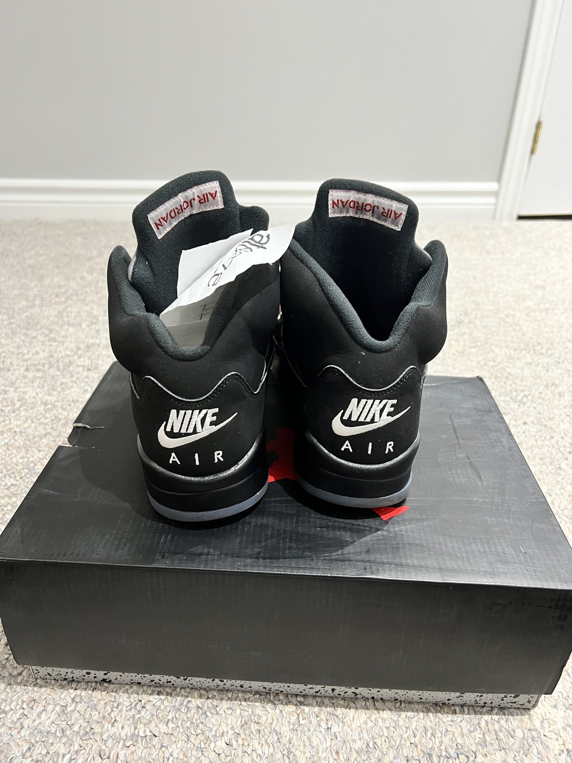 Jordan 5 metalic size 9.5. Condition 9.5/10 - photo 3