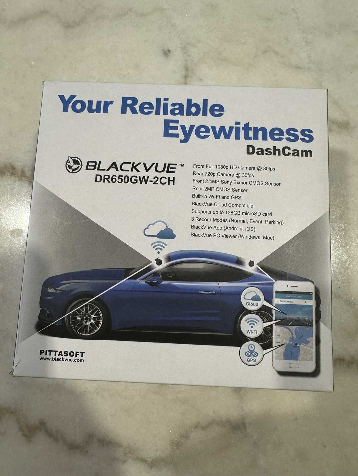 Blackvue DASHCAM DR650GW-2CH FRONT & BACK BOTH SALE