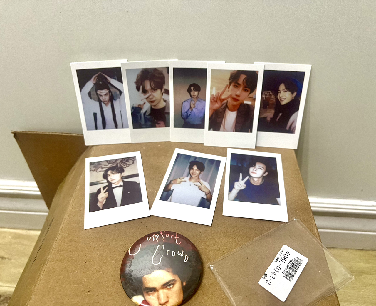 BTS Polaroid, Conan Gray Badge Brooch Pin image indicator(3)
