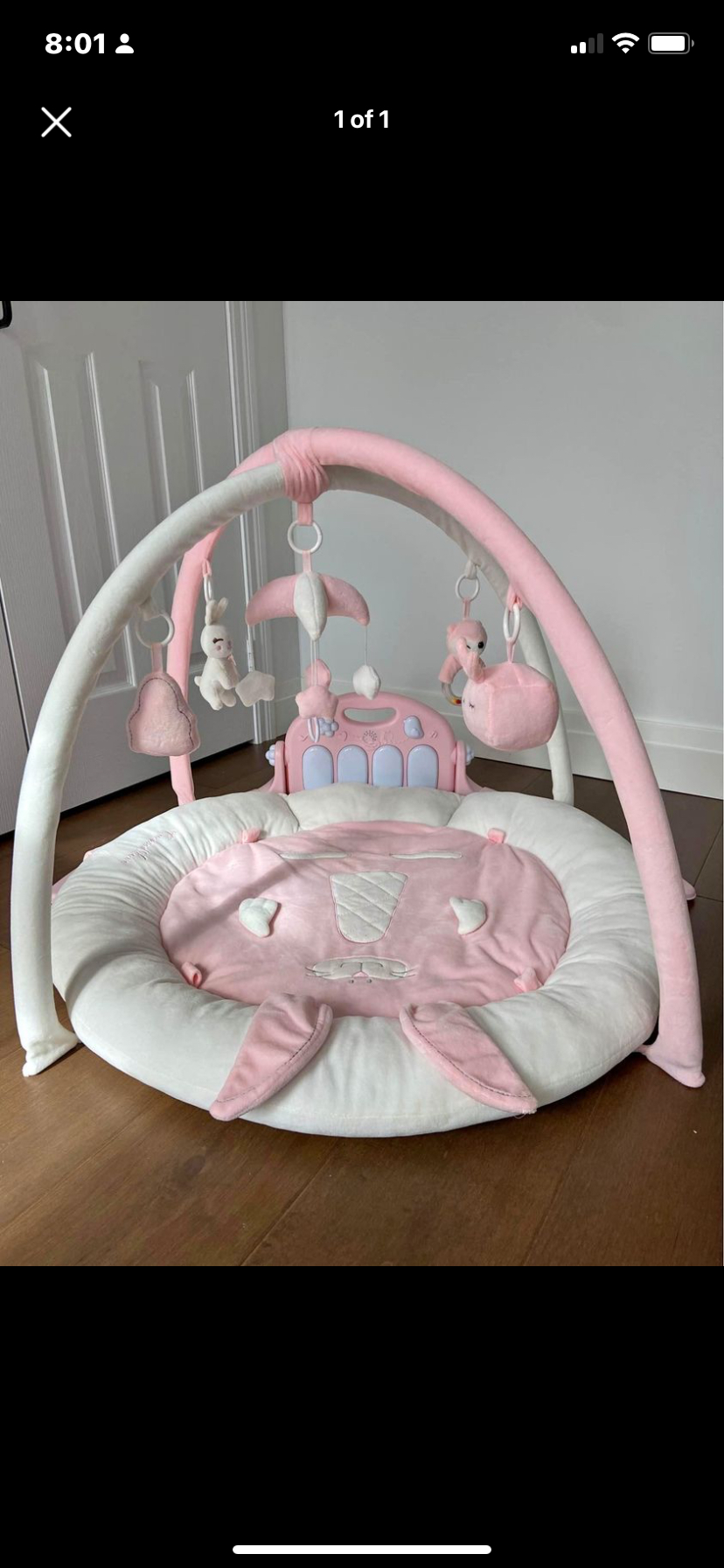 Musical play mat